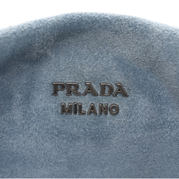 Prada Etiquette Blue Leather Handbag/Crossbody/Shoulder Handbag! - Picture 4 of 15